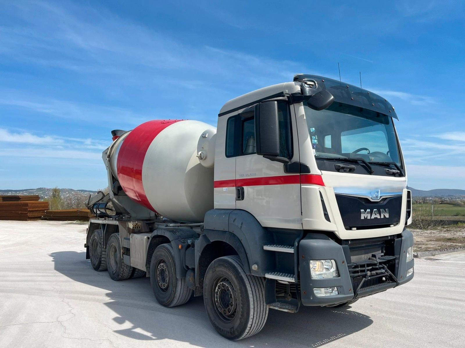 MAN TGS 35.500 8x4 10m³