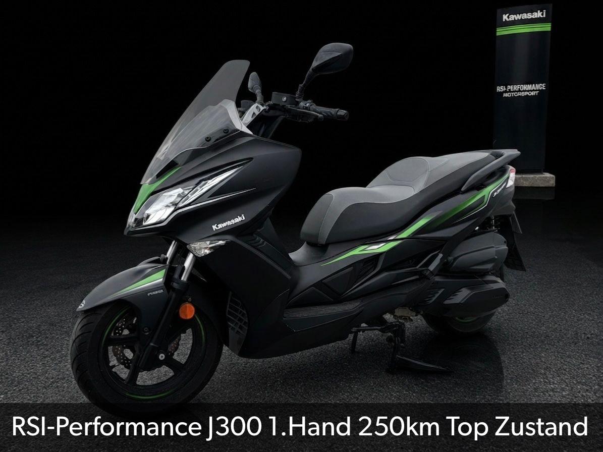 Kawasaki J300 1 Hand 256km Neuwertig