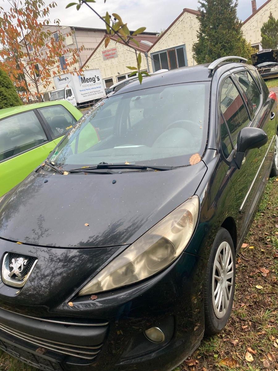 Peugeot 207 2010 — вигляд ззаду