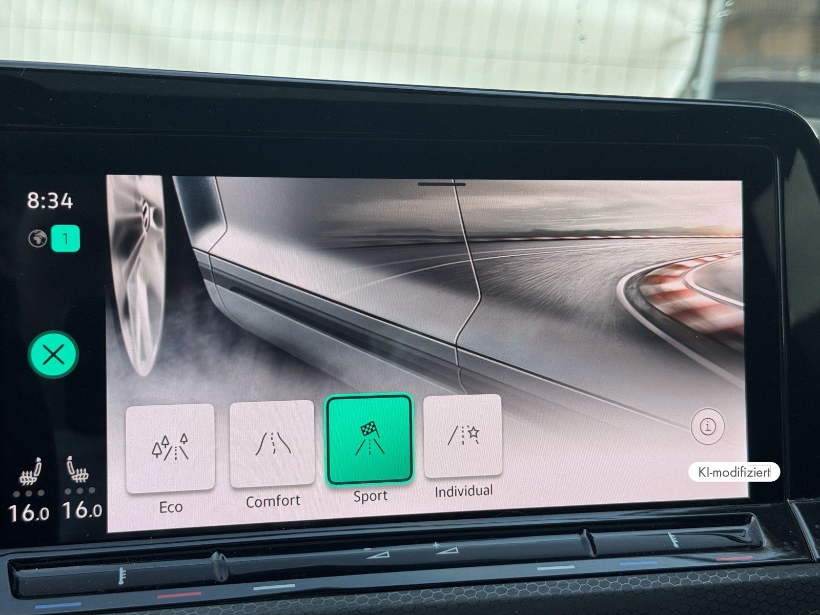 Volkswagen Golf VIII GTI 2.0 TSI DSG LED PLUS STANDHEIZUNG, миниатюра 19