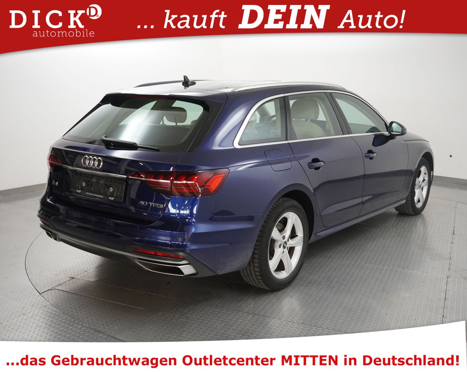 Fahrzeugabbildung Audi A4 Av 40 TFSI S-Tr. Advan PANO+LEDER+SHZ+NAV+LED