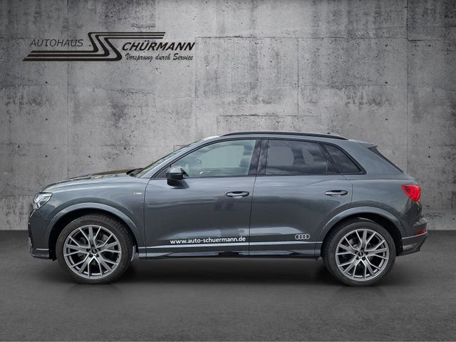 Q3 40 TFSI quattro S tronic S line schwarz Optik