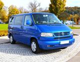 Volkswagen T4 Multivan II AUF, Kein Rost Erstbesitz Standhz - blaue Volkswagen T4 Multivan