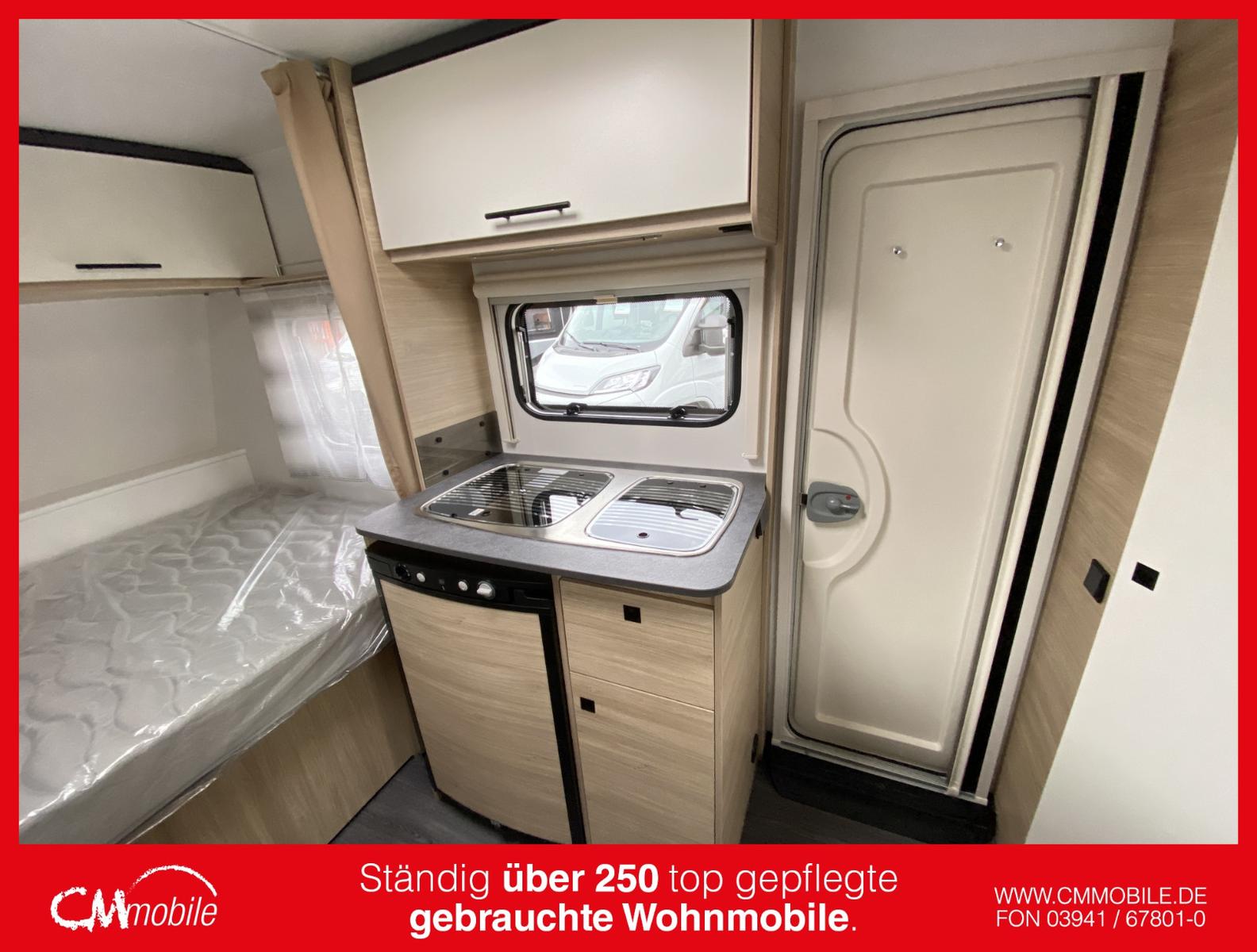 Sterckeman Easy 390 CP - Festbett - 4er Sitzgruppe -
