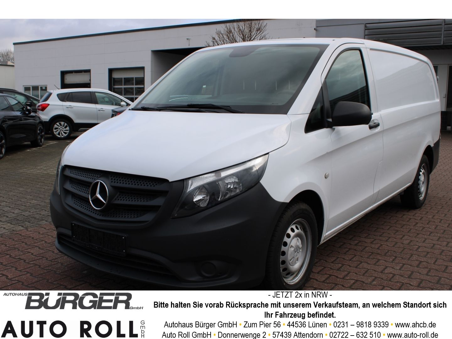 MERCEDES-BENZ Vito Kasten 110 CDI FWD lang DAB Rückfahrkam. Te