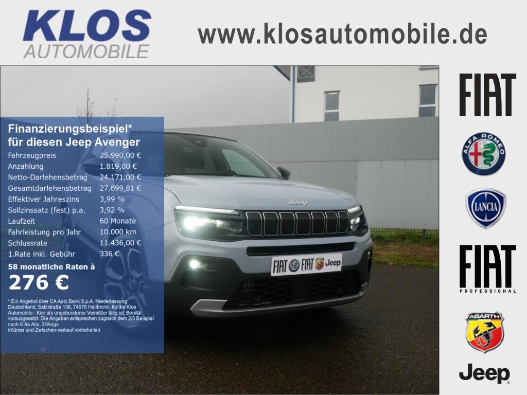 Jeep Avenger SUMMIT 1.2 T3 100 PS SCHIEBEDACH NAVI IN