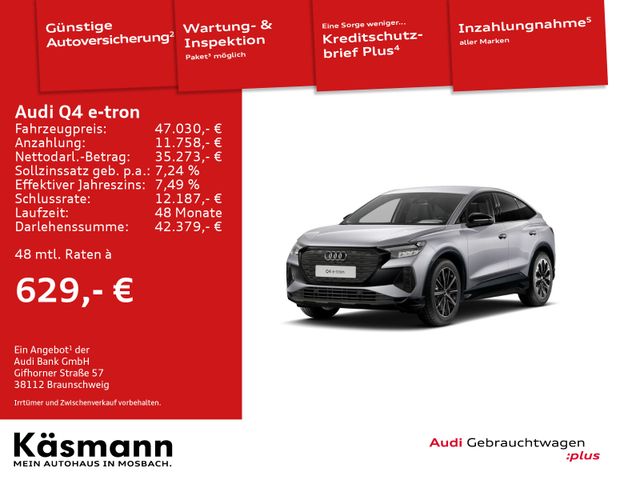 Audi Q4 e-tron Sportback 45 quattro AHK KAM WÄRMEPUMP