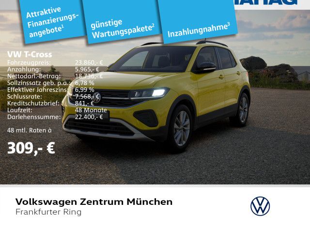 Volkswagen T-Cross "GOAL" 1.0 TSI DSG Navi|RükFaKam|SitzHzg