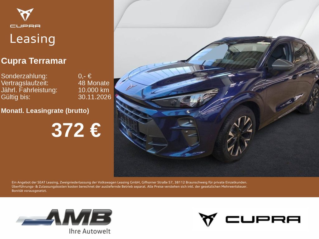 Abbildung Leasingangebot Cupra Terramar 1.5 e-HYBRID Matrix/HuD/Edge/08.30Garan