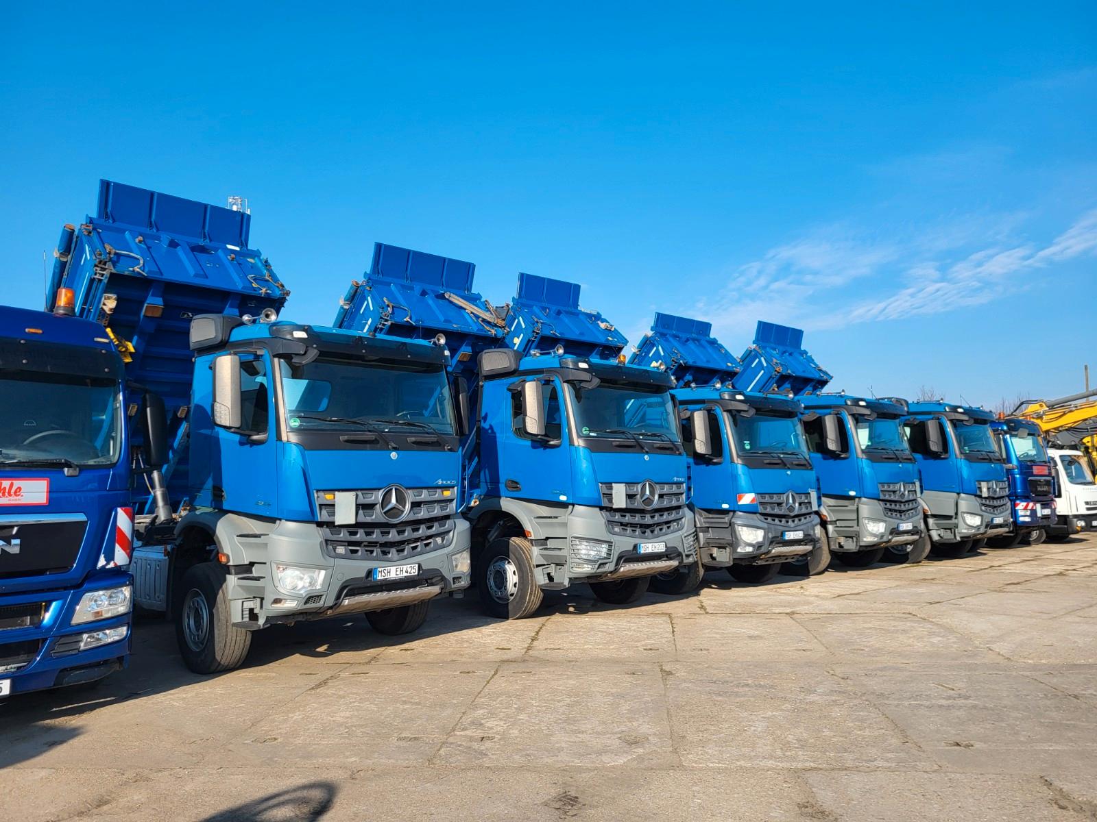 Mercedes-Benz Arocs 2645 6x4 Meiller 5 x Stück Deutsche Brief