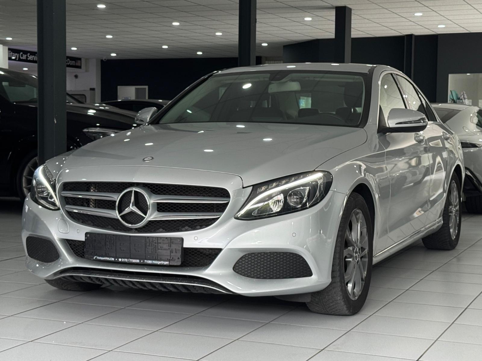 Mercedes-Benz C 180 *AVANTG.*T-LEDER*NAVI*LED-SW*SHZ*TEMP*17Z*