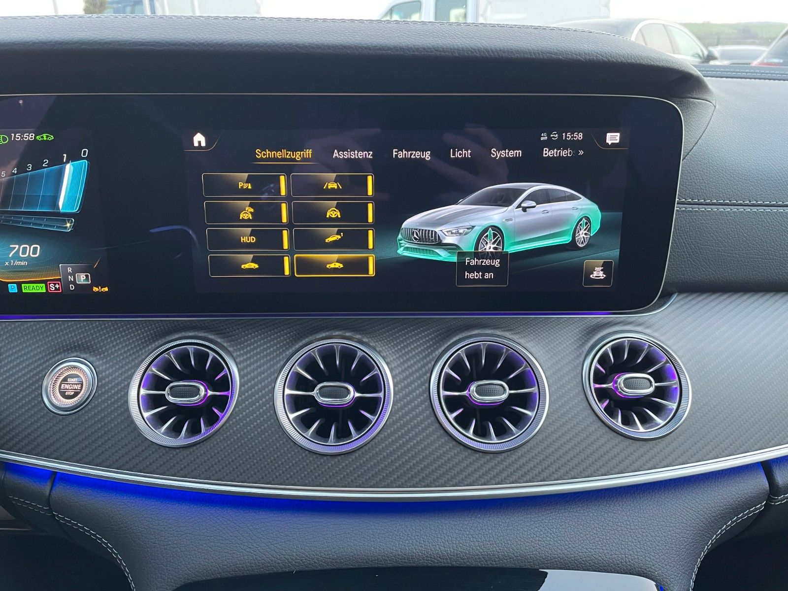 Fahrzeugabbildung Mercedes-Benz AMG GT 53 4M AirM+StdH+Burm3D+360°+PAGA+HUD