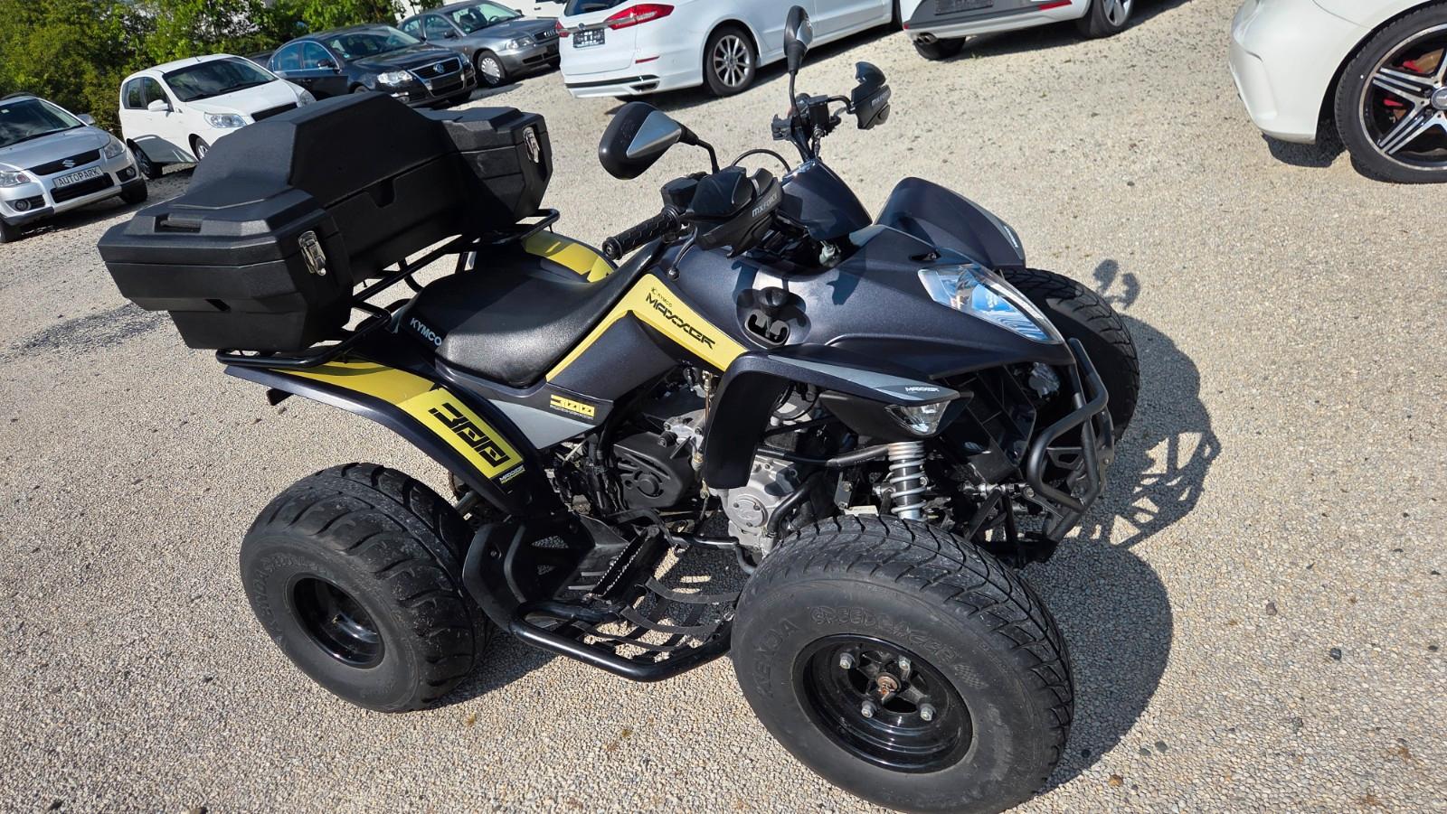 Kymco  2015 — engine 271 cm³, 20 HP (15kW)