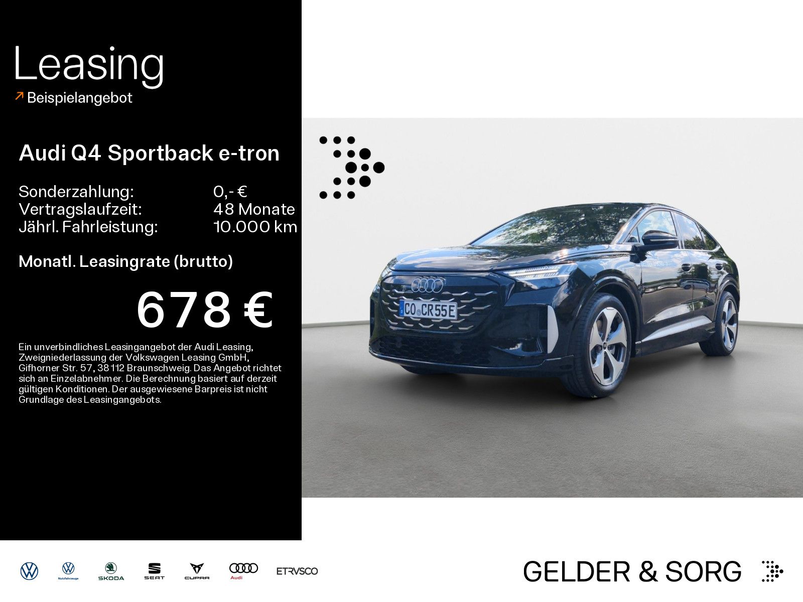 Audi Q4 Sportback e-tron performance AHK*564kmWLTP