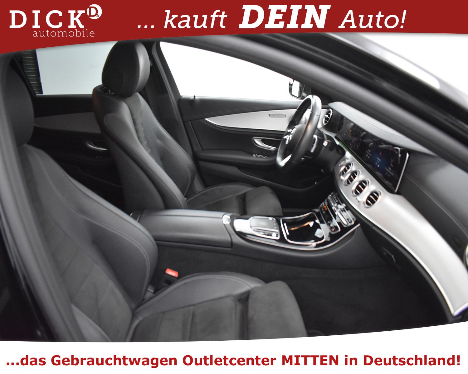 MERCEDES-BENZ E220d T 2X AMG Line BURMES+WIDESC+LED+360+AHK+AC - Image 16