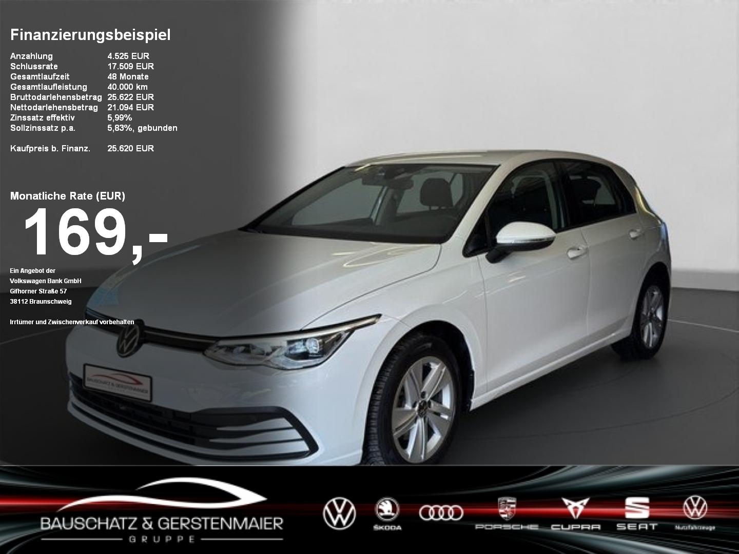 Volkswagen Golf VIII 2.0 TDI DSG Life*FAHRSCHULFAHRZEUG AHK