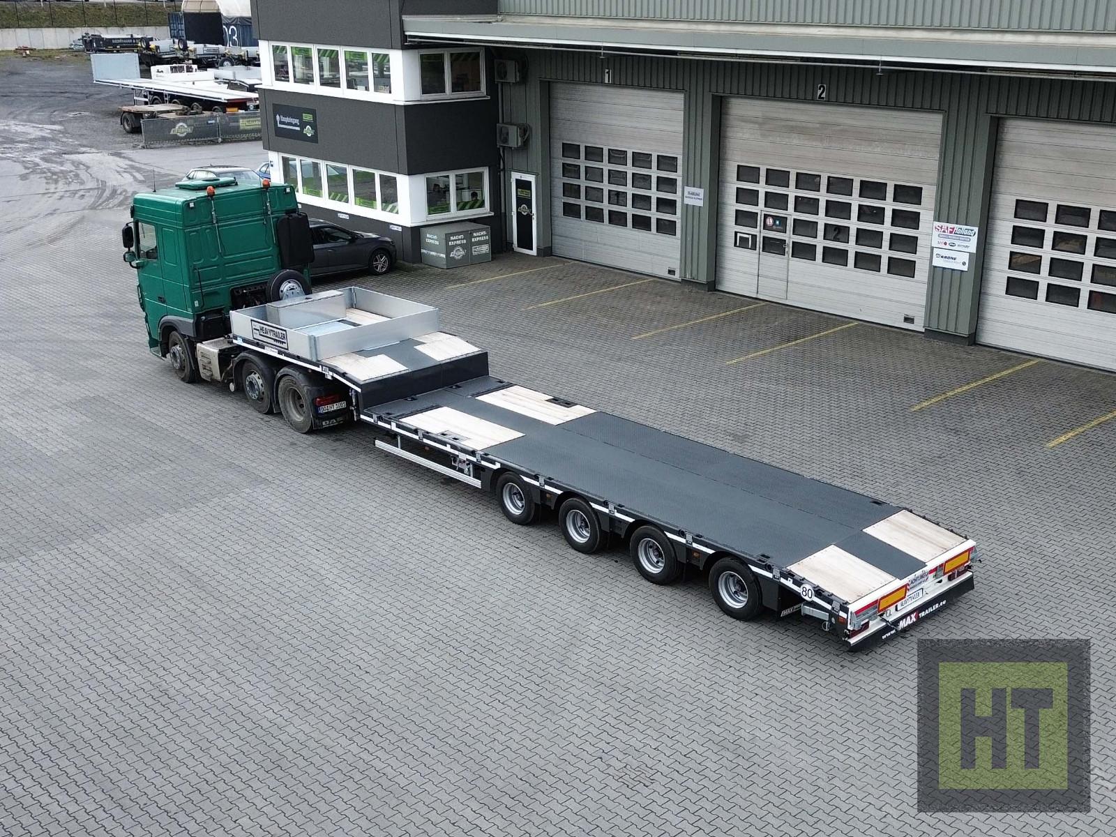 Faymonville MAX Trailer 4-Achs-Tele-Semi-zwangsgelenkt