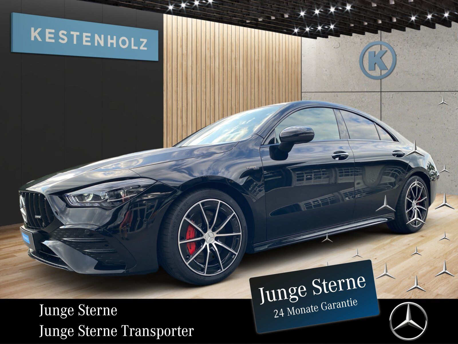 Mercedes-Benz AMG CLA 35 4M Coupé *NIGHT*BURM*MBEAM*PANO*DISTR