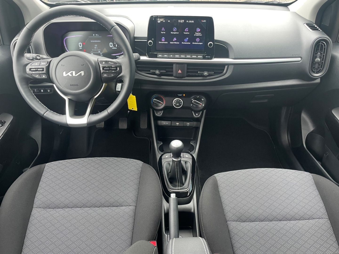 Fahrzeugabbildung Kia Picanto Vision Kamera PDC DAB Navi Verkehrszeich