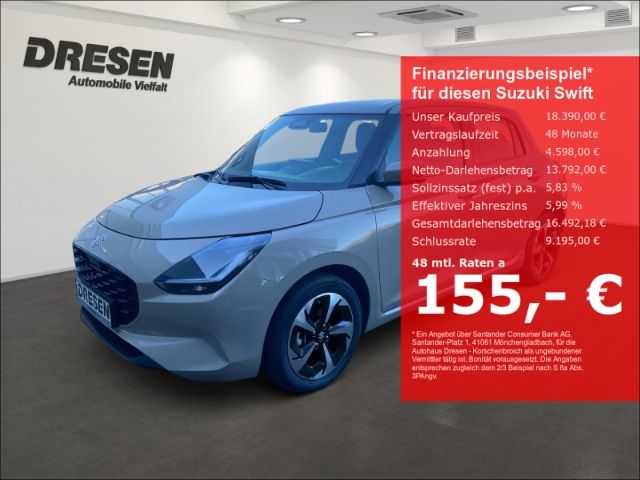 Suzuki Swift Dualjet Hybrid 1.2 5MT Comfort+/Tempomat/K