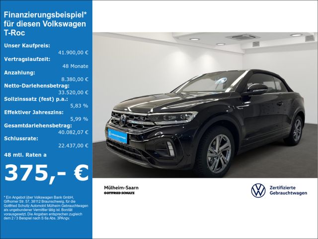 Volkswagen T-Roc Cabriolet 1.5 TSI DSG R-Line LED Navi Sitz