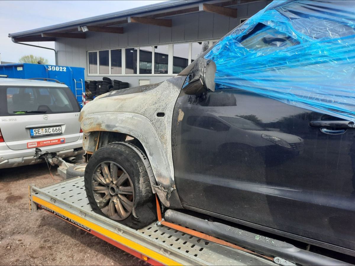 Fahrzeugabbildung Volkswagen Amarok Highline DoubleCab 4x4 Brandschaden