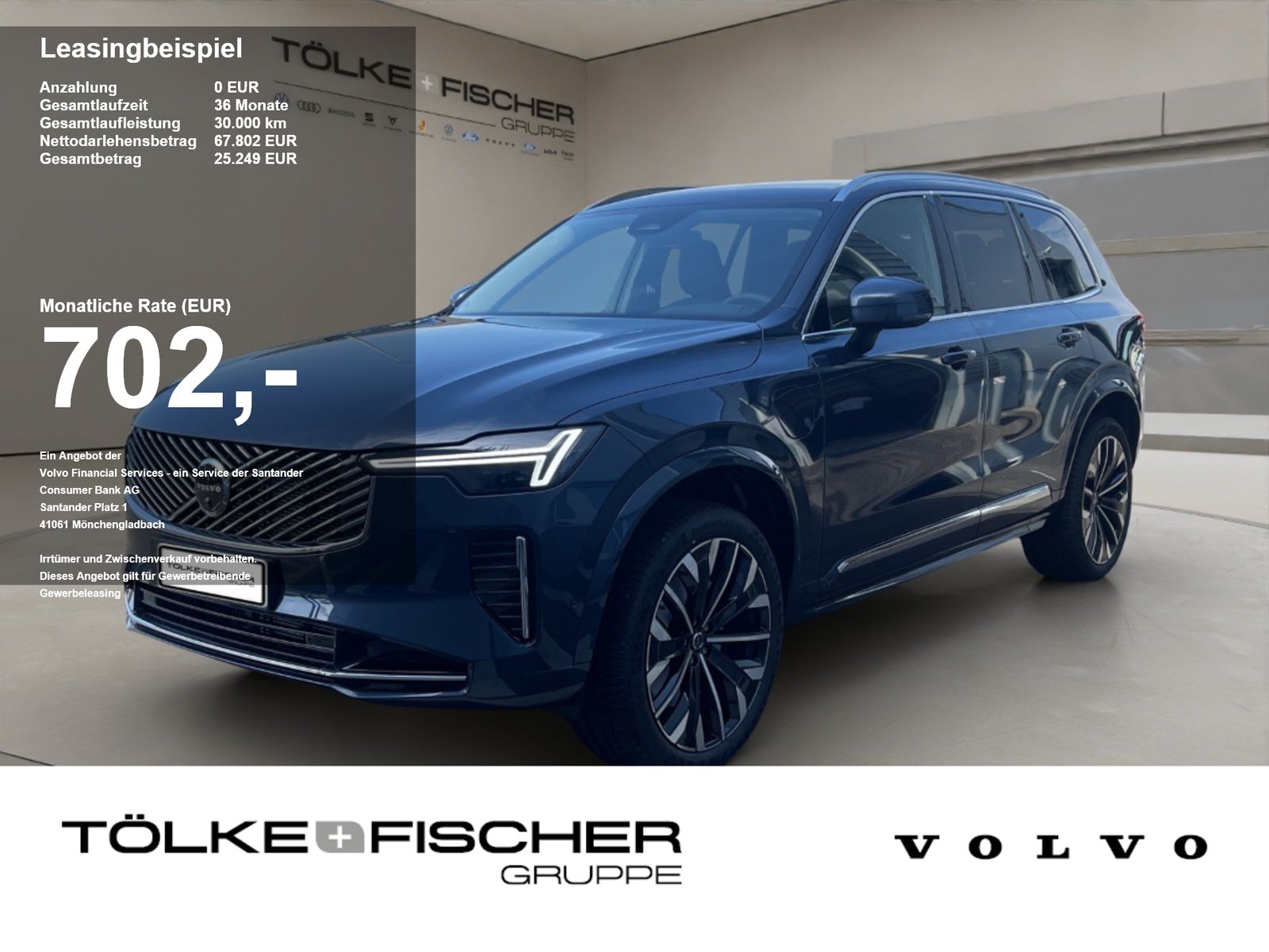 Volvo XC90 T8 AWD PHEV Plus Bright Gewerbe Aktion