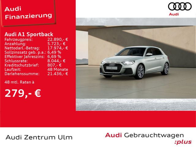 Audi A1 Sportback advanced 25 TFSI PDC SHZ