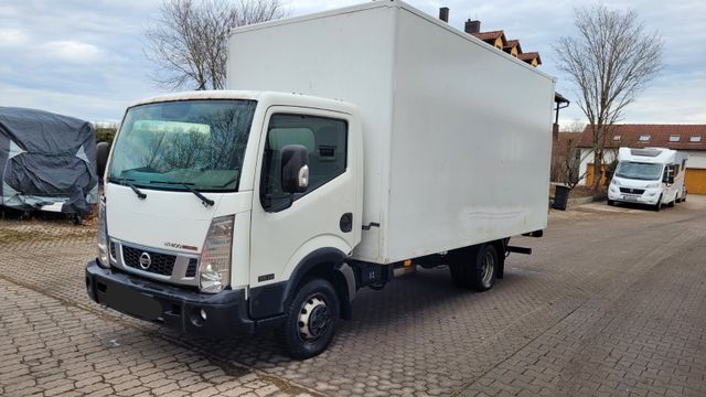 Nissan Cabstar NT 400 koffer mit hebebuhne 3,5t