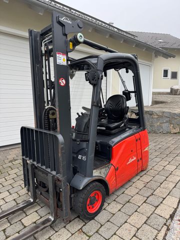 Linde E 16C -01 mit Ladegerät