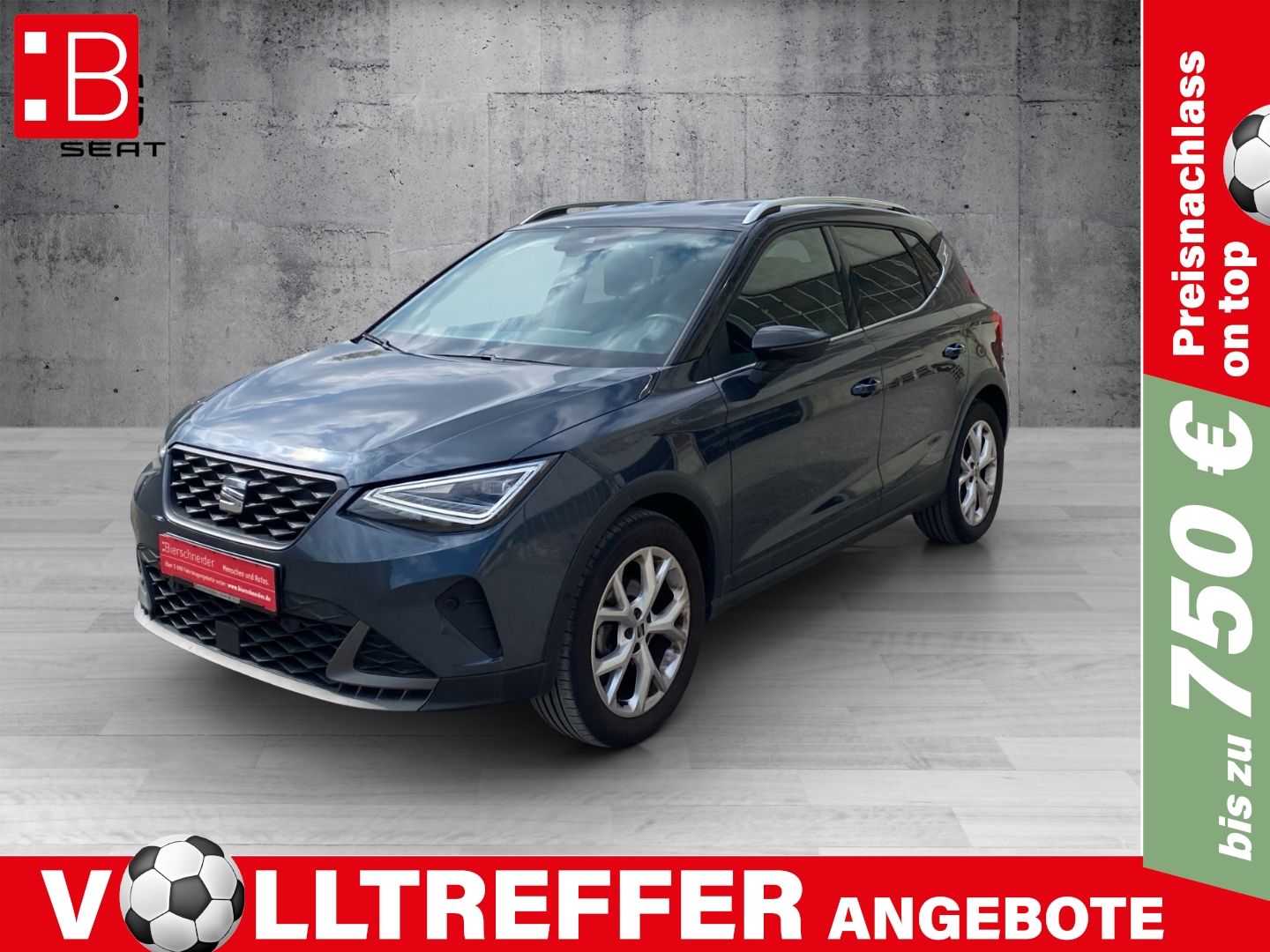 SEAT Arona 1.0 TSI FR ab 149 EUR mtl. 3542,- Anz. AHK