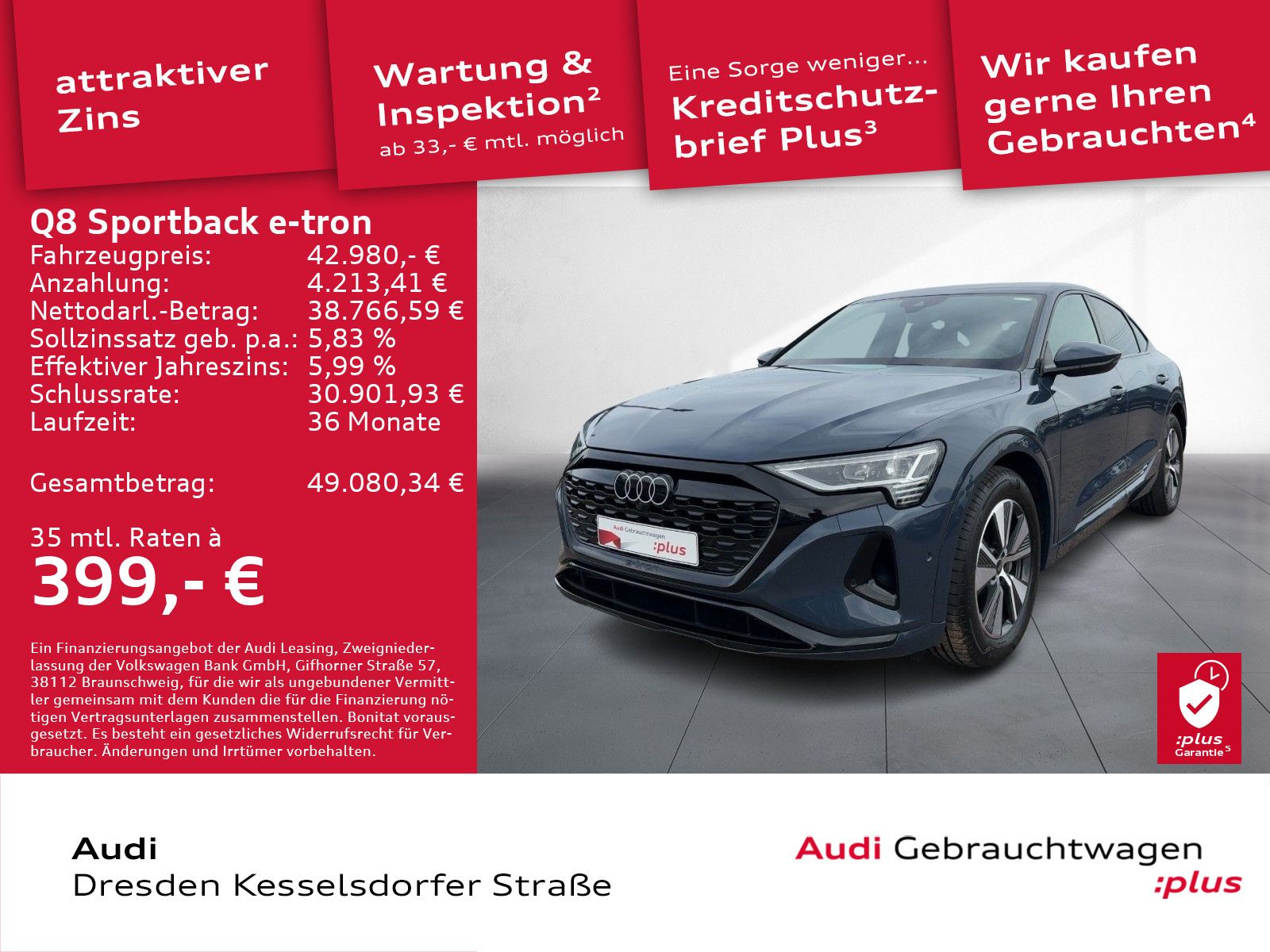 Audi Q8 Sportback e-tron Advanced 50 quattro Navi Kam foto 2