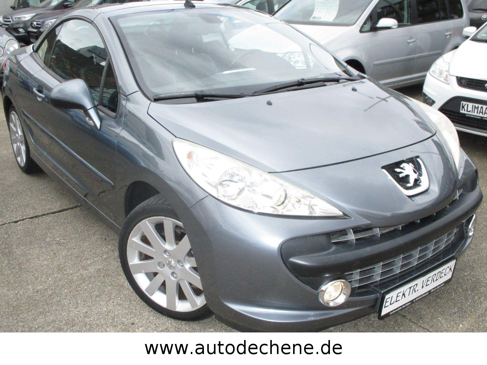 Peugeot 207 CC 1,6i Cabrio Leder Klima, viele Neuteile