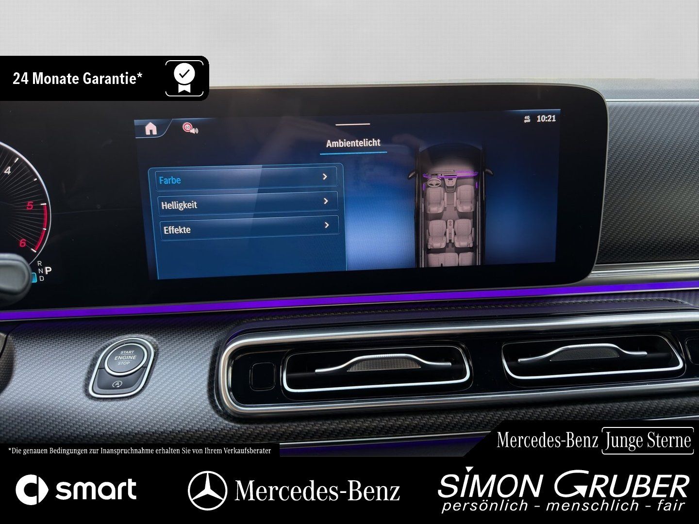 Fahrzeugabbildung Mercedes-Benz V 220 d Lang Style AMG 7Sitze Burmester elTüren