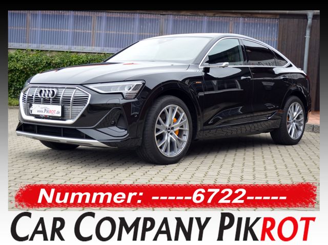 Audi e-tron 50 qu S line Sportback,PANO,360°,B&O,LUFT