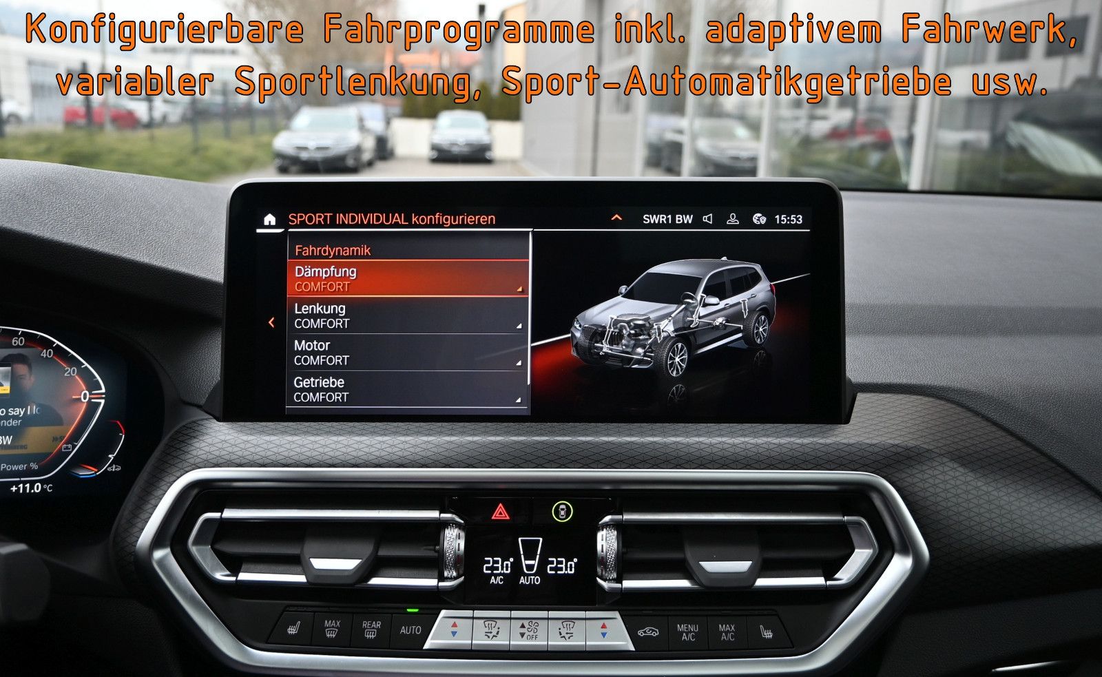 Fahrzeugabbildung BMW X3 xDr30d M SPORT °UVP 95.500€°ACC°AHK°HUD°STHZG