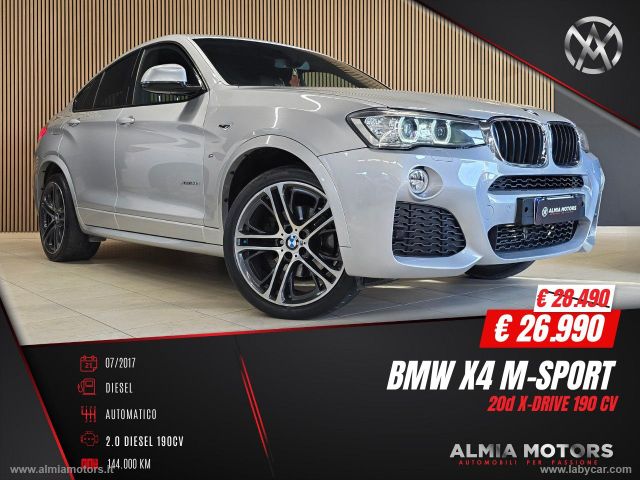 BMW X4 xDrive20d Msport