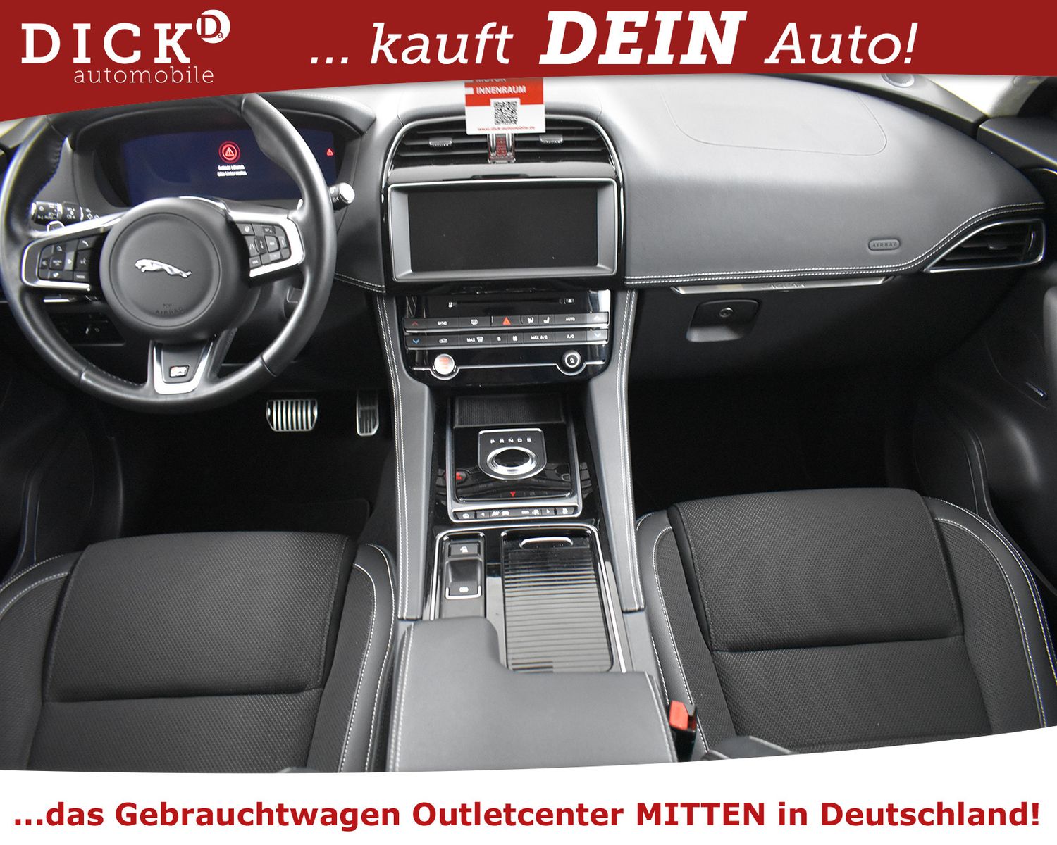 JAGUAR F-Pace 3.0d R-Sport AWD MEMO+VIRTU+KAMER+ACC+19" - Image 8