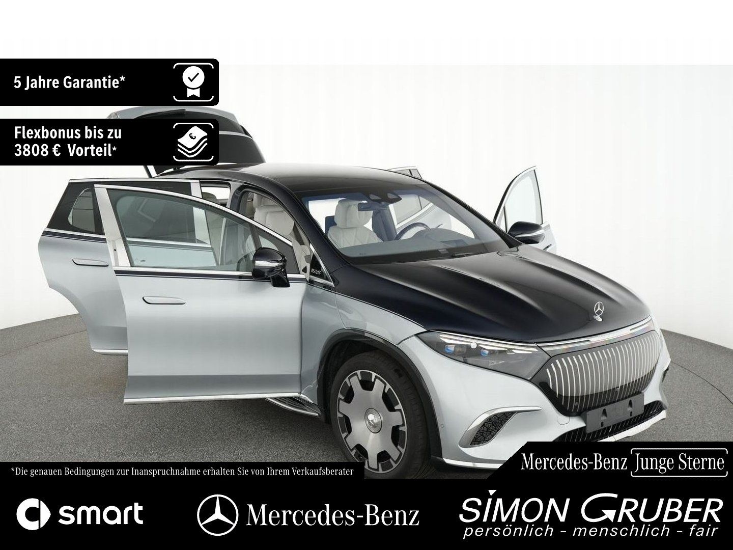 Fahrzeugabbildung Mercedes-Benz EQS 680 SUV Maybach First Class Executive Chauff