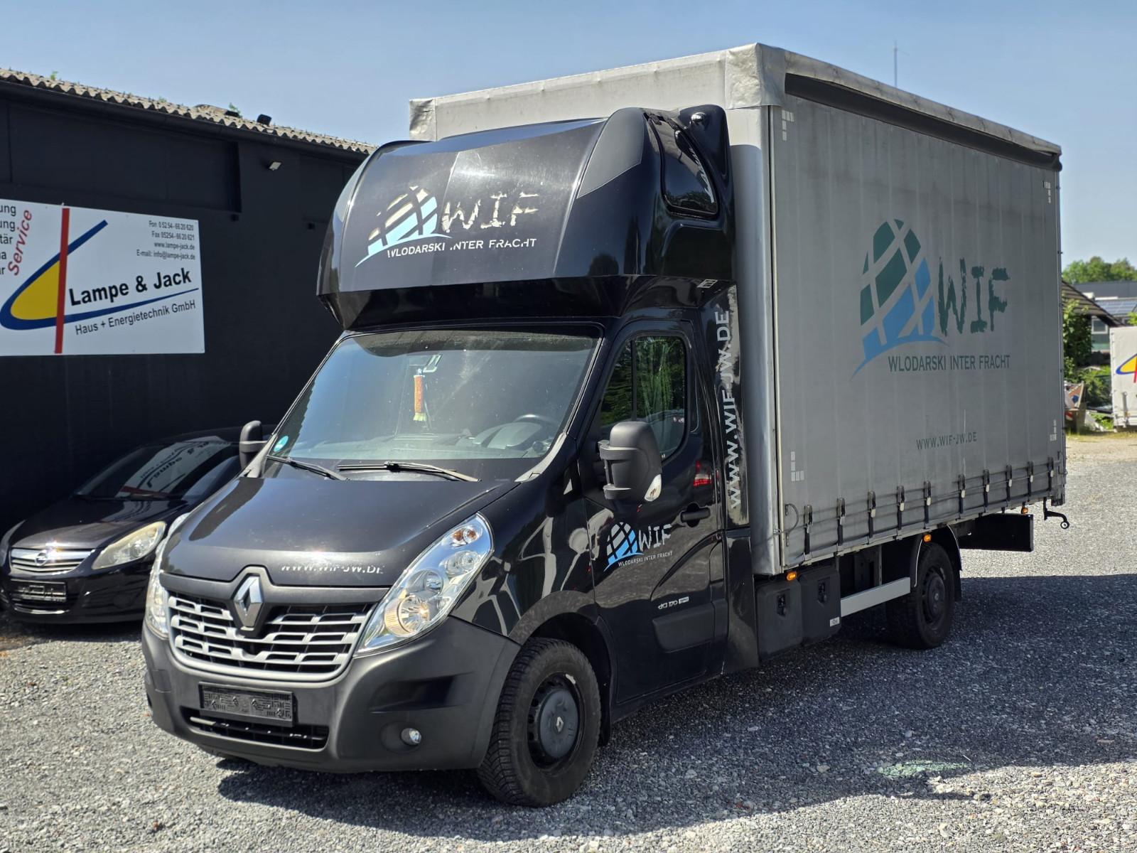 Renault Master III Pritsche L3H1 3,5t Schlafbox Luftfahr