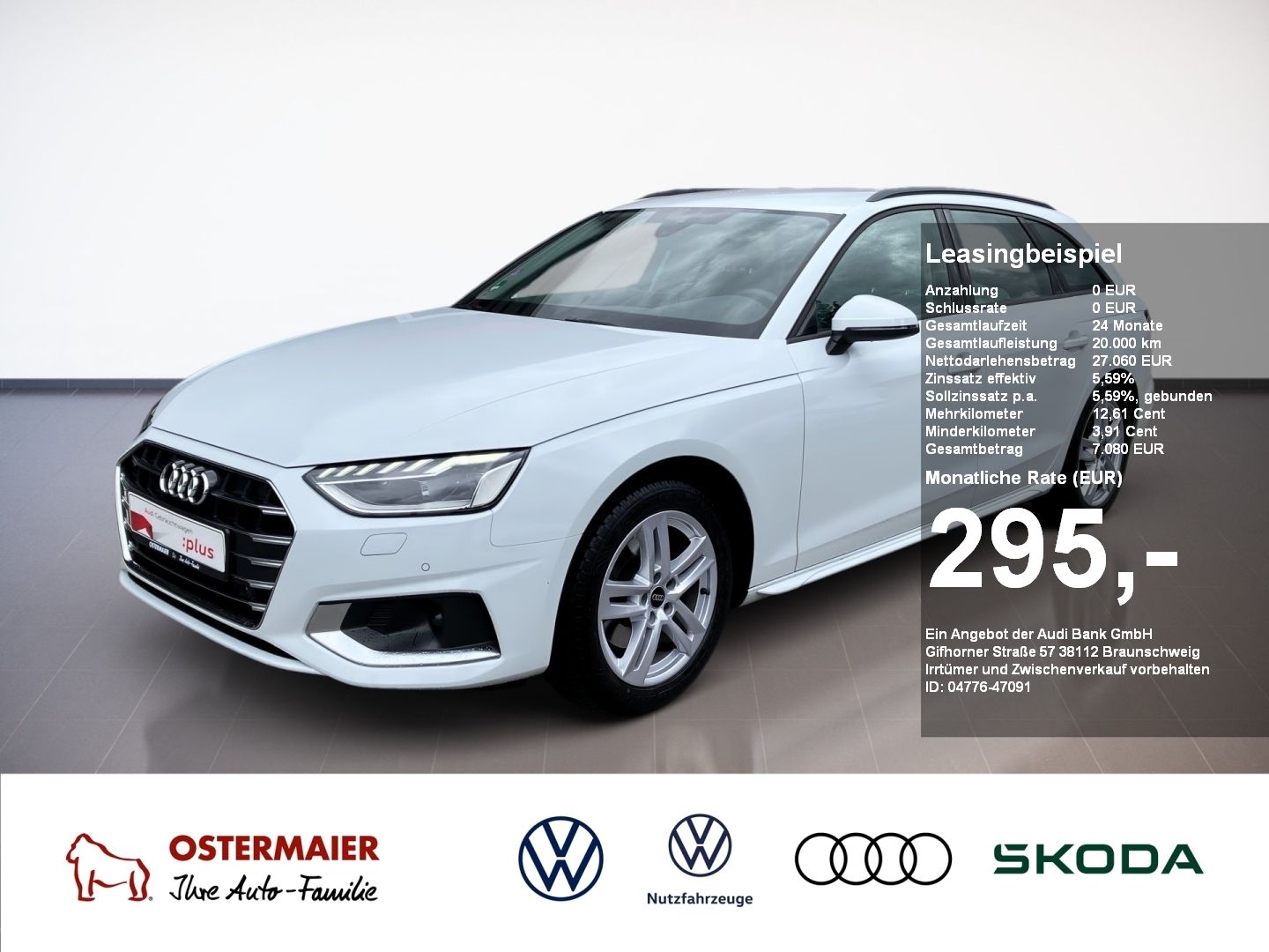 Audi A4 Avant ADVANCED 35 TFSI S-TRONIC LED.NAVI.ALU