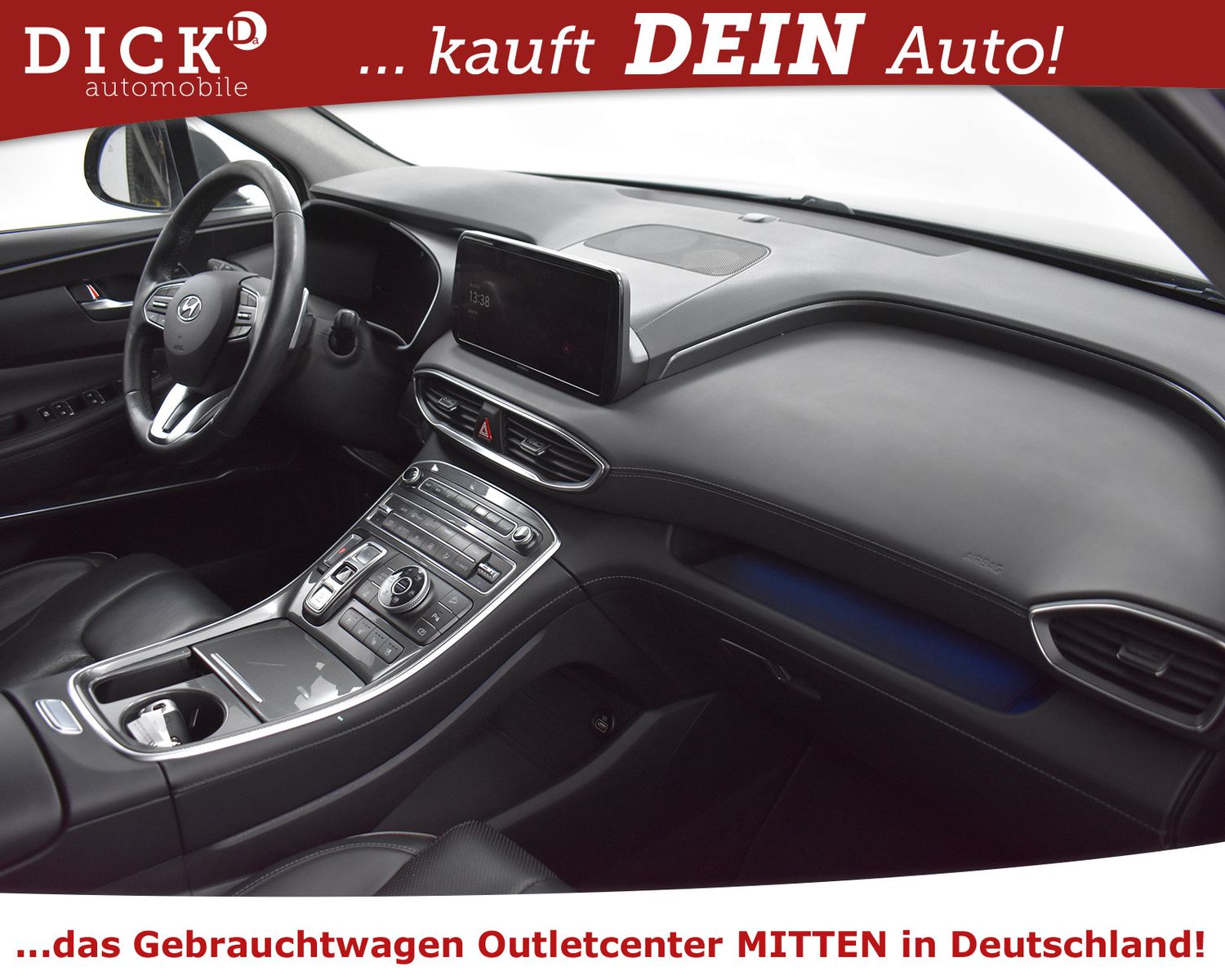 HYUNDAI Santa Fe 1.6 Hyb 4WD Prime MEMO+360+AHK+HEAD+LED - Image 12