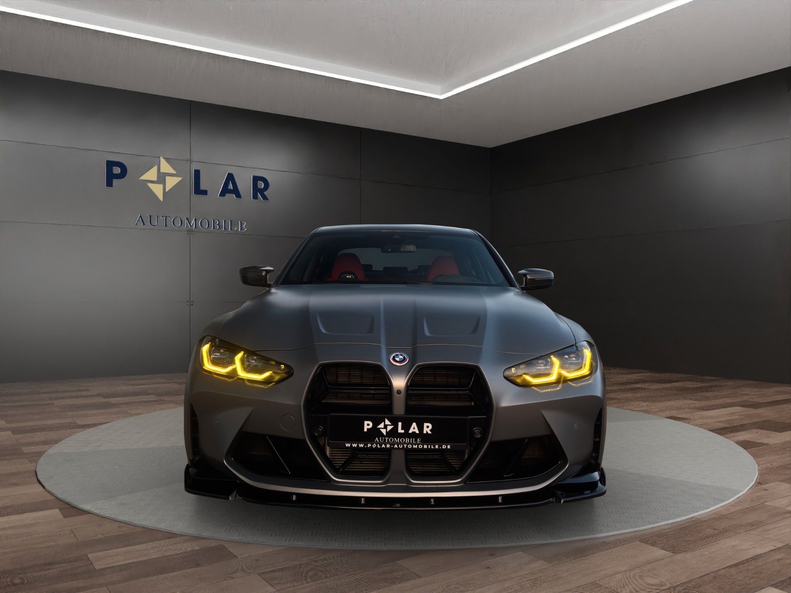 Fahrzeugabbildung BMW M3 Comp. Gelbe M-DRL/Carbon/M-Drivers/Individual