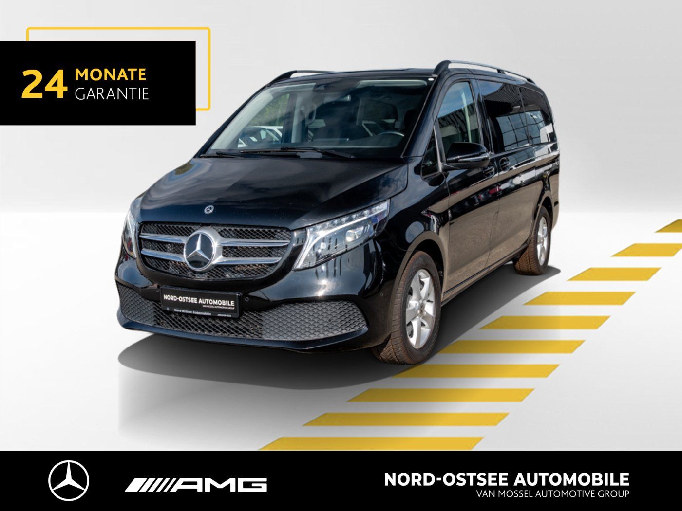 Mercedes-Benz V 300 MBUX AHK LED 2x SCHIEBETÜR KAMERA TEMPOMAT