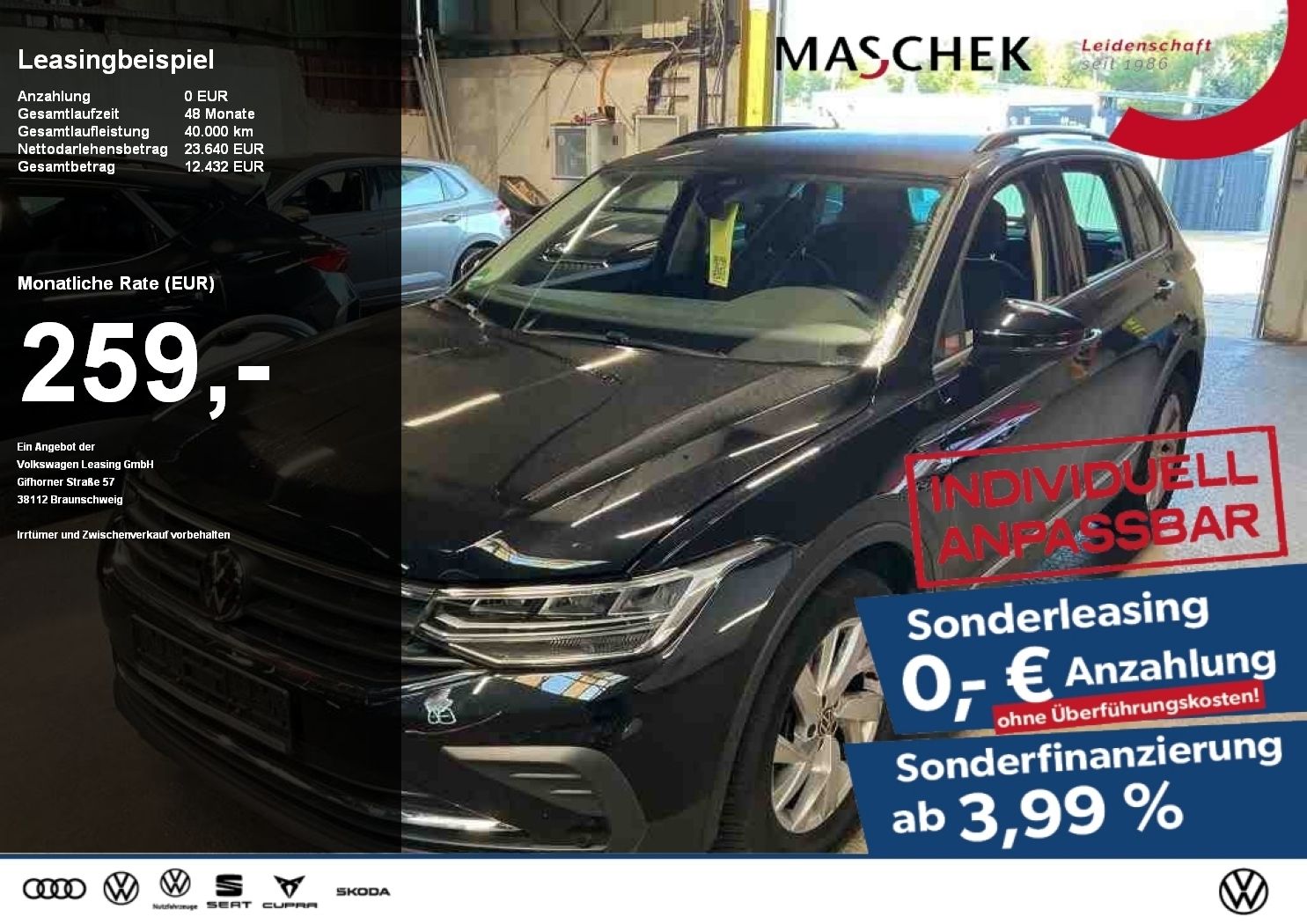Volkswagen Tiguan 1.5 TSI Keyless LED Spurh. PDC ACC AUT LE