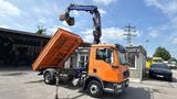 MAN TGL 12.180 /3-S-Kipper-Meiller-Kran+Greifer+Funk - MAN 2009 Tgl