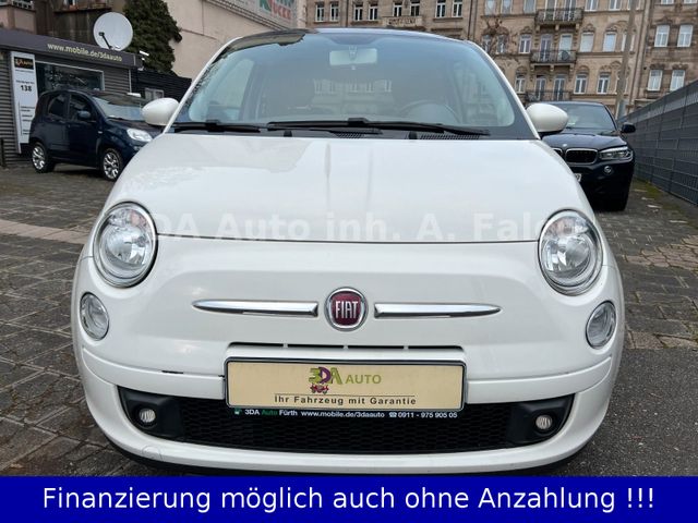 Fiat 500 1.2 Sport Klima el. Panoramadach Teilleder