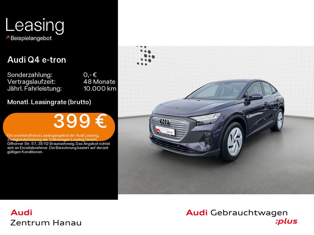 Q4 e-tron Sportback 45*NAVI-PLUS*MATRIX*HUD*AHK*