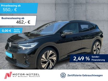 Volkswagen Leasingangebot: Volkswagen ID.4 GTX 250kw (82kwh) 5JG+MATRIX+AHK+PANO+HuD
