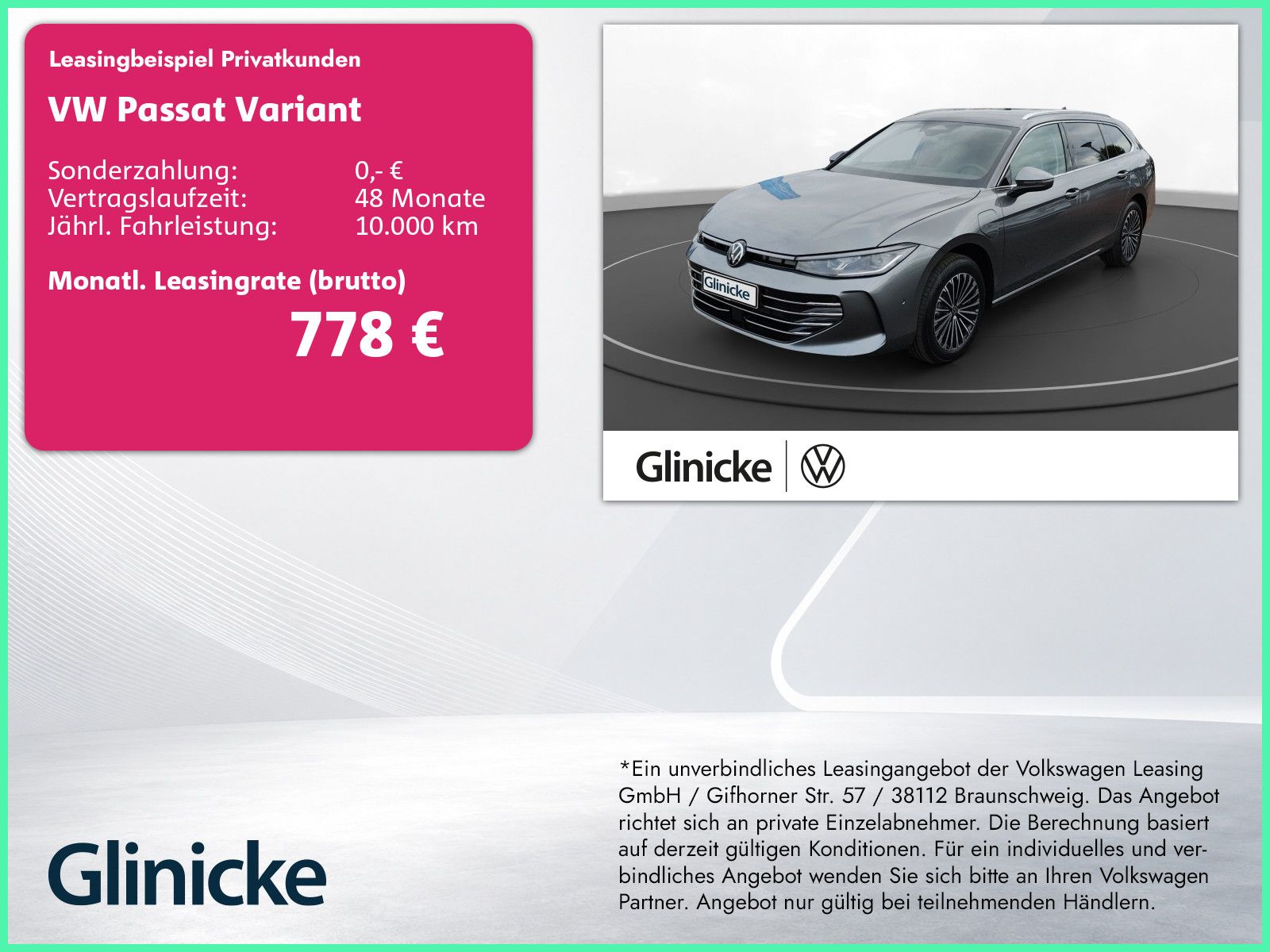 Volkswagen Passat Elegance 1,5 l eHybrid IQ Light, Navi